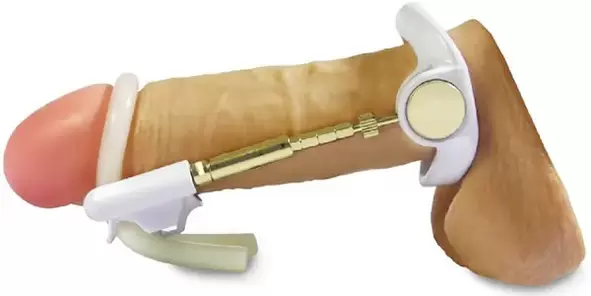 Extender - een apparaat om de penis te vergroten volgens het principe van stretching